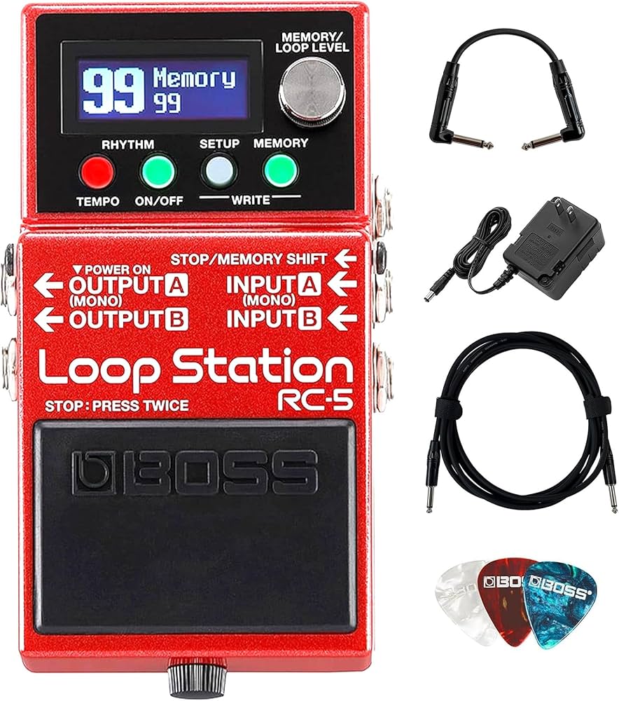 【新品未使用】BOSS Loop Station RC-5 Amazon.com: BOSS RC-5 Loop Station | Advanced Looping